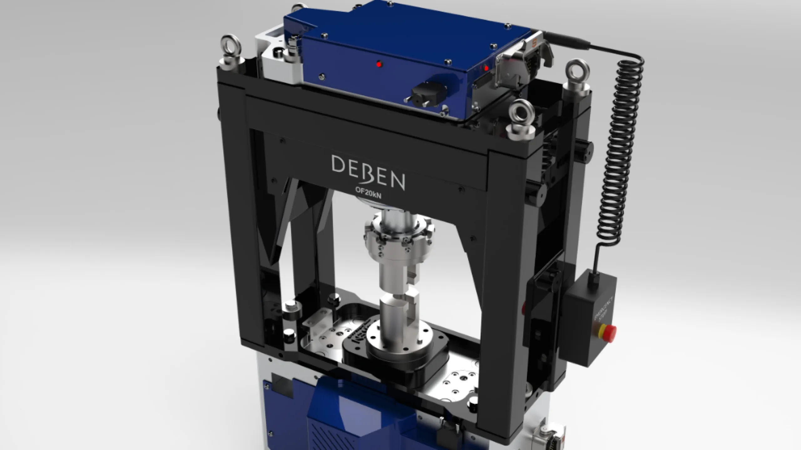 Deben Open Frame OF20kN Tensile, Compression, and Torsion testing system