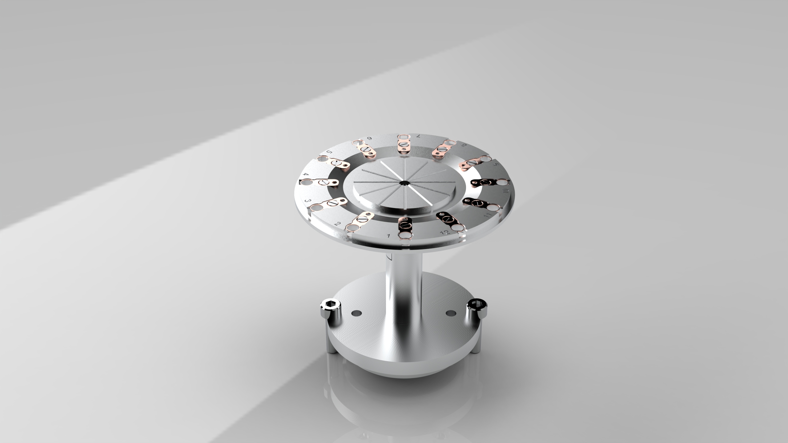 12 position sample holder